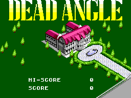 Dead Angle — Title screen