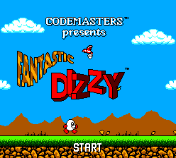 Fantastic Dizzy — Title screen