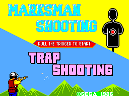 Marksman Shooting & Trap Shooting — Title screen