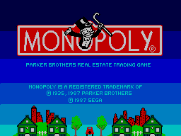 Monopoly — Title screen