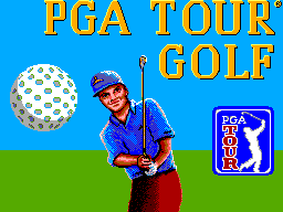 PGA Tour Golf — Title screen