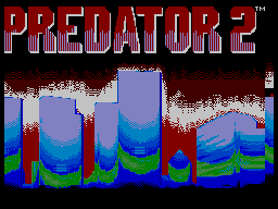 Predator 2 — Title screen