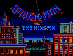 Spider-Man — Title screen