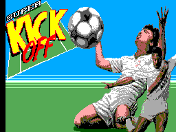 Super Kick Off — Title screen