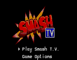 Super Smash T.V. — Title screen