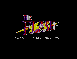 The Flash — Title screen