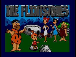 The Flintstones — Title screen