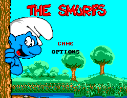 The Smurfs — Title screen