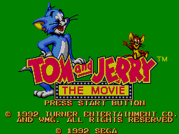 Tom & Jerry : The Movie — Title screen
