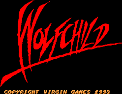 Wolfchild — Title screen