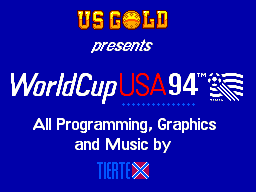 World Cup USA 94 — Title screen