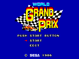 World Grand Prix — Title screen