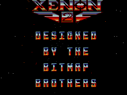 Xenon 2 : Megablast — Title screen