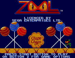 Zool : Ninja of the “Nth” Dimension — Title screen