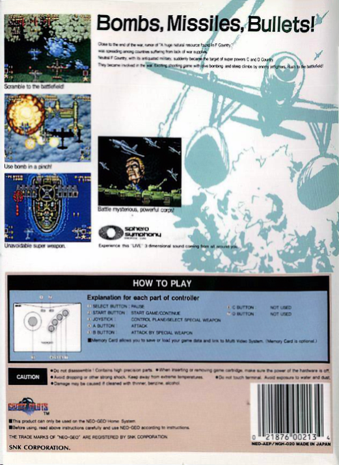 Ghost Pilots — Box back