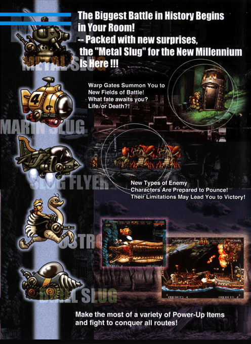 Metal Slug 3 — Box back