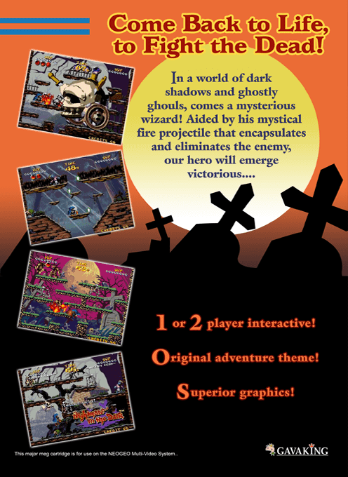 Nightmare in the Dark — Box back