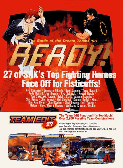 The King of Fighters '96 — Box back