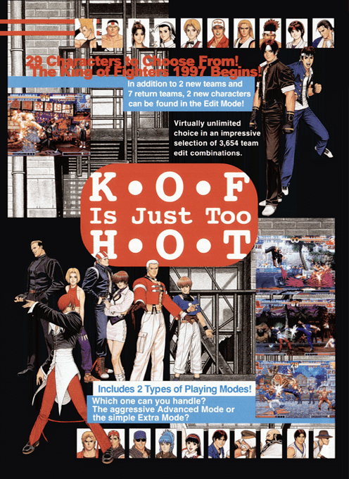 The King of Fighters '97 — Box back