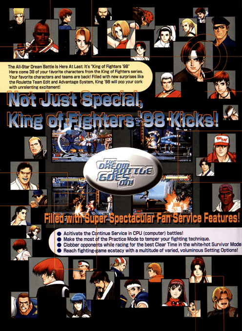 The King of Fighters '98 : The Slugfest — Box back