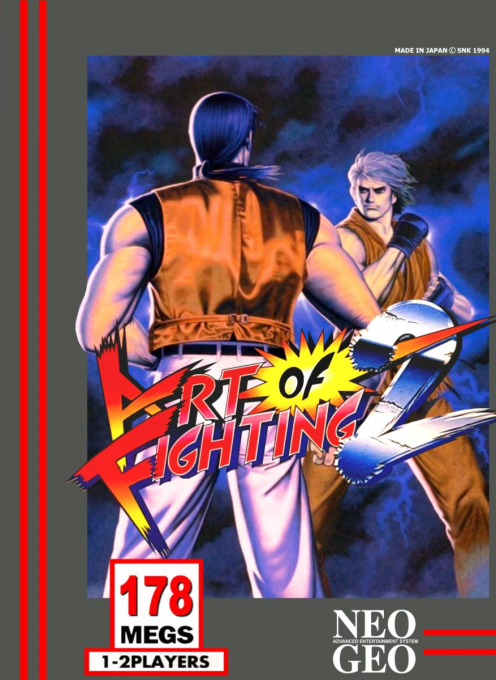 Art of Fighting 2 box art