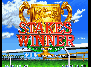 Stakes Winner — Title screen