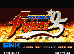 The King of Fighters '95 — Title screen