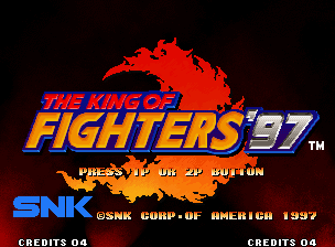 The King of Fighters '97 — Title screen