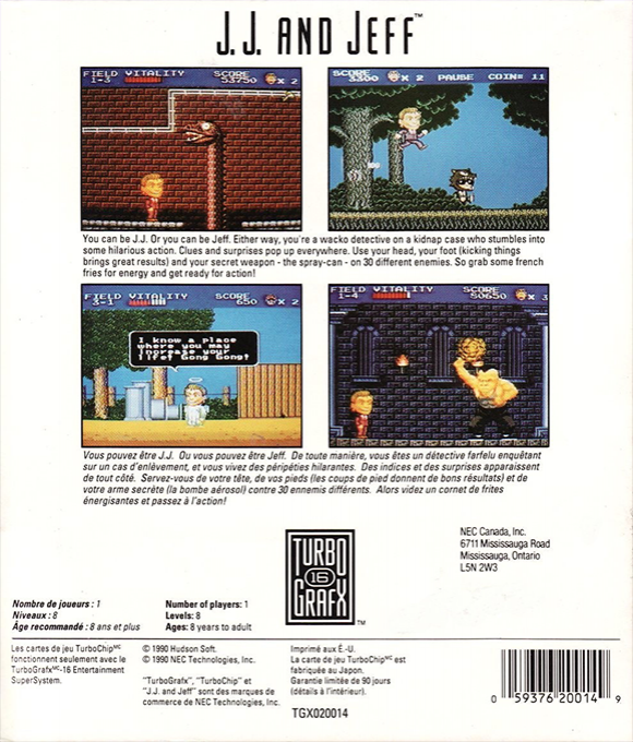 J.J. & Jeff — Box back