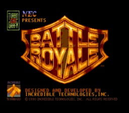 Battle Royale — Title screen