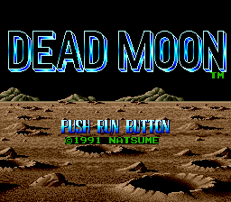 Dead Moon — Title screen