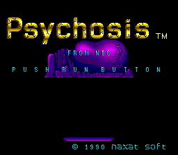 Psychosis — Title screen