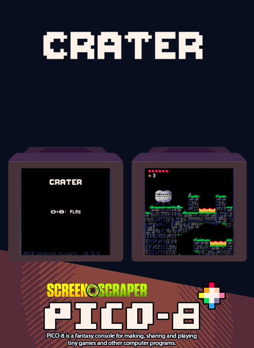 CRATER — Box back