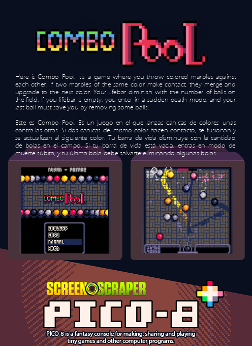 Combo Pool — Box back