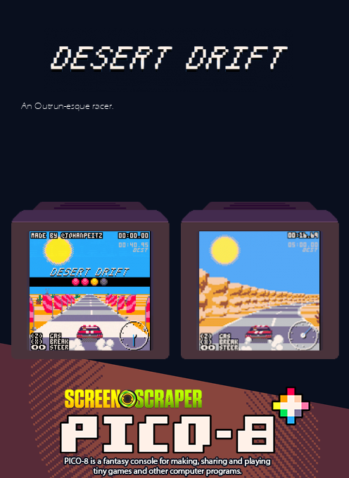 Desert Drift — Box back