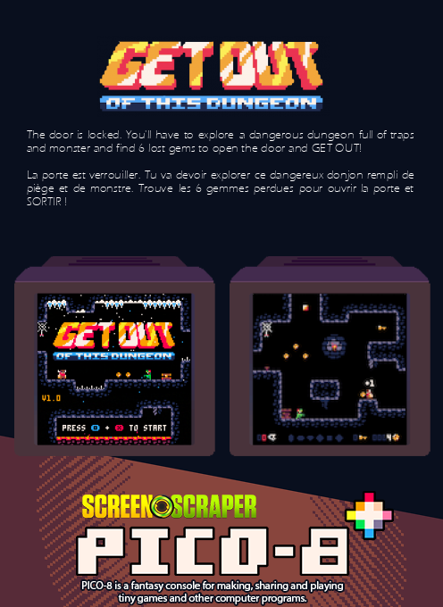 GET OUT of this Dungeon — Box back