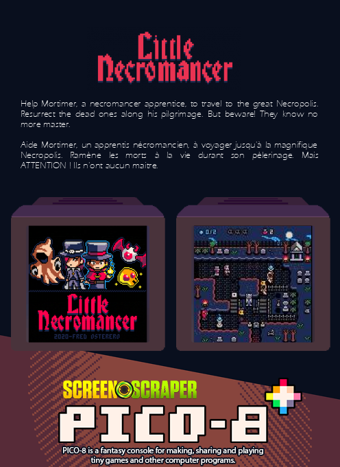 Little Necromancer — Box back