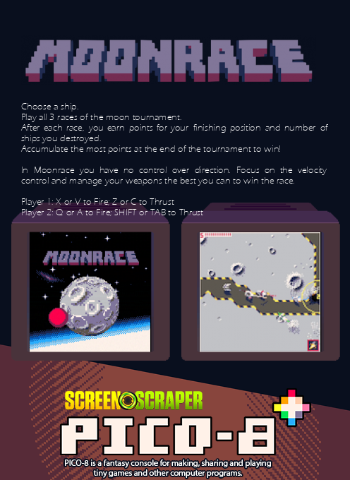 Moonrace — Box back