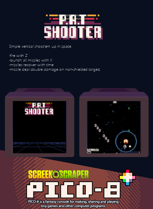 PAT Shooter — Box back