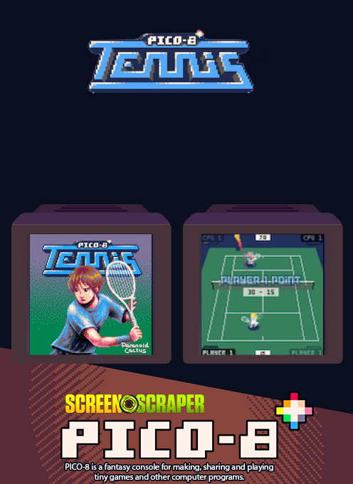 Pico Tennis — Box back