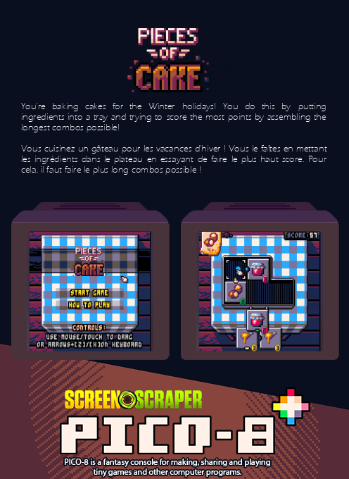 Pieces of Cake — Box back