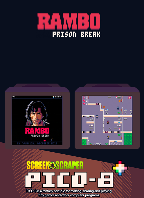 Rambo - Prison Break — Box back
