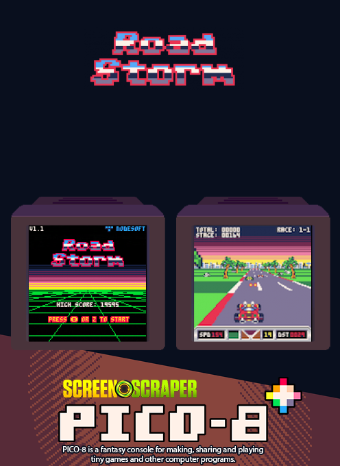 Road Storm — Box back