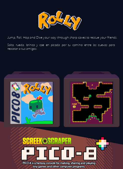Rolly — Box back