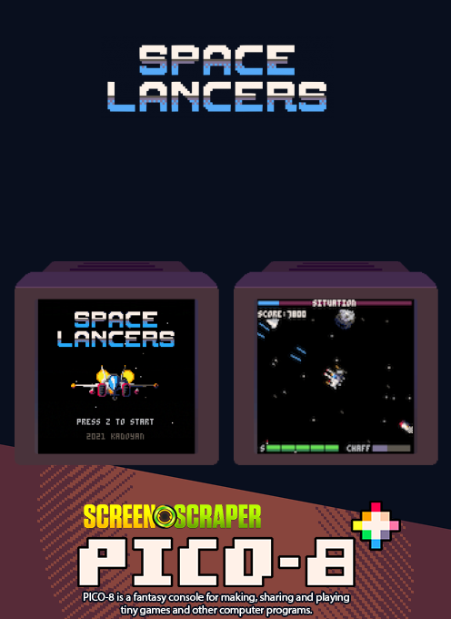 SPACE LANCERS — Box back