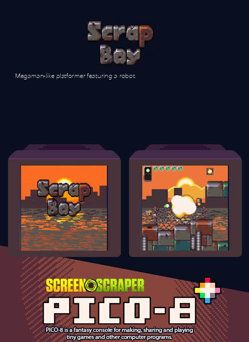 Scrap Boy — Box back
