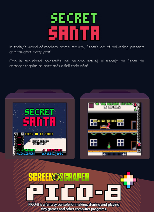 Secret Santa — Box back