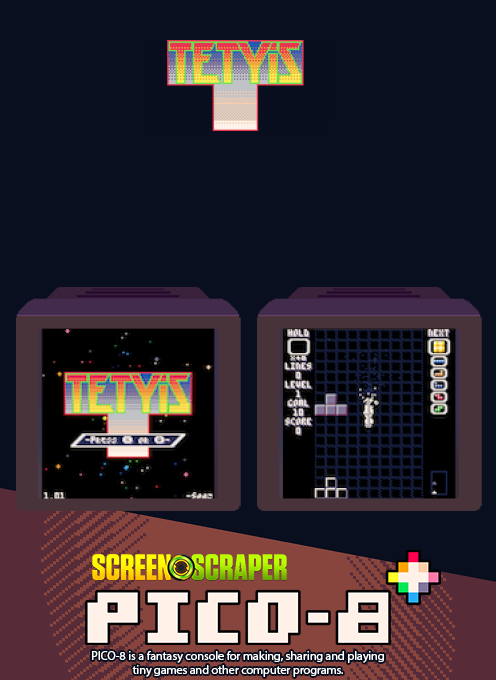 Tetyis (Tetris clone) — Box back