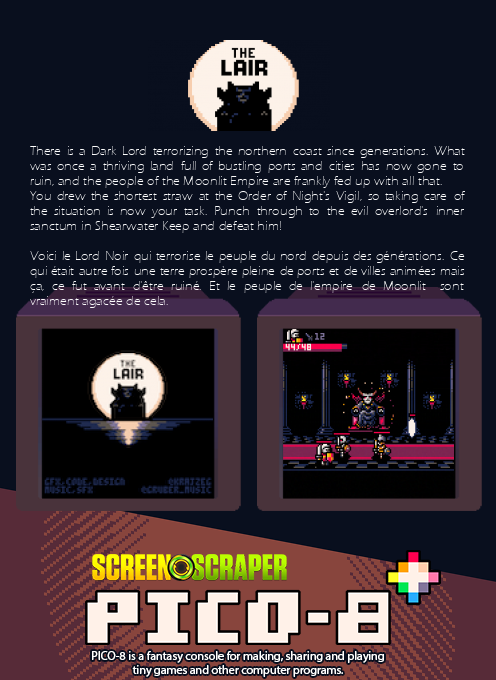 The Lair:  now at a silky smooth 60 fps! — Box back