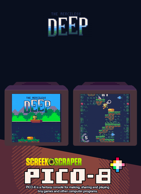The Merciless Deep — Box back